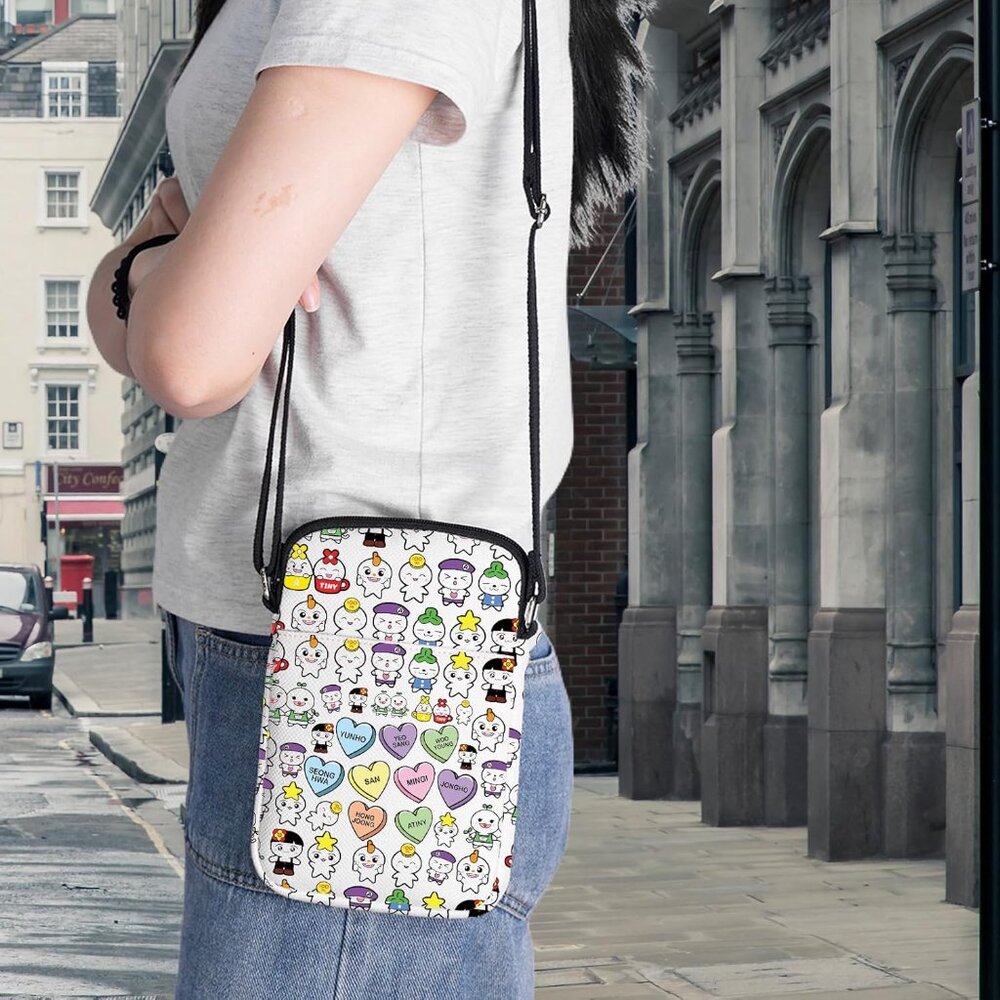 K-Pop Shoulder Bags Korean Group Fans Gift Korean Members Adjustable Strap Bag - Picture 5 of 7